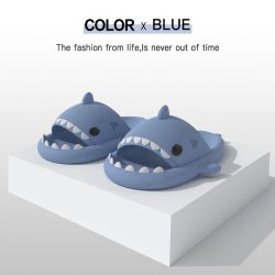 Summer Slippers Female Lovely Shark Shape Slides Outdoor Women Shoes Kids Children Flip Flops Men Couples Cartoon EVA Wholesale