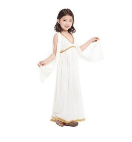 Greek Roman Toga Halloween Costumes For Girls Kids
