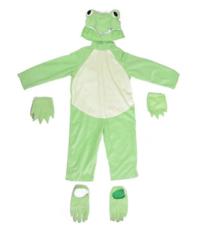 Boys Girls Frog Costume Kids Animal Cosplay Fancy Dress Outfit