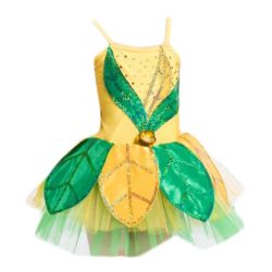 Girls' Leaves Ballet Dance Dress Yellow Leaves Fairy Dress Performance Costume