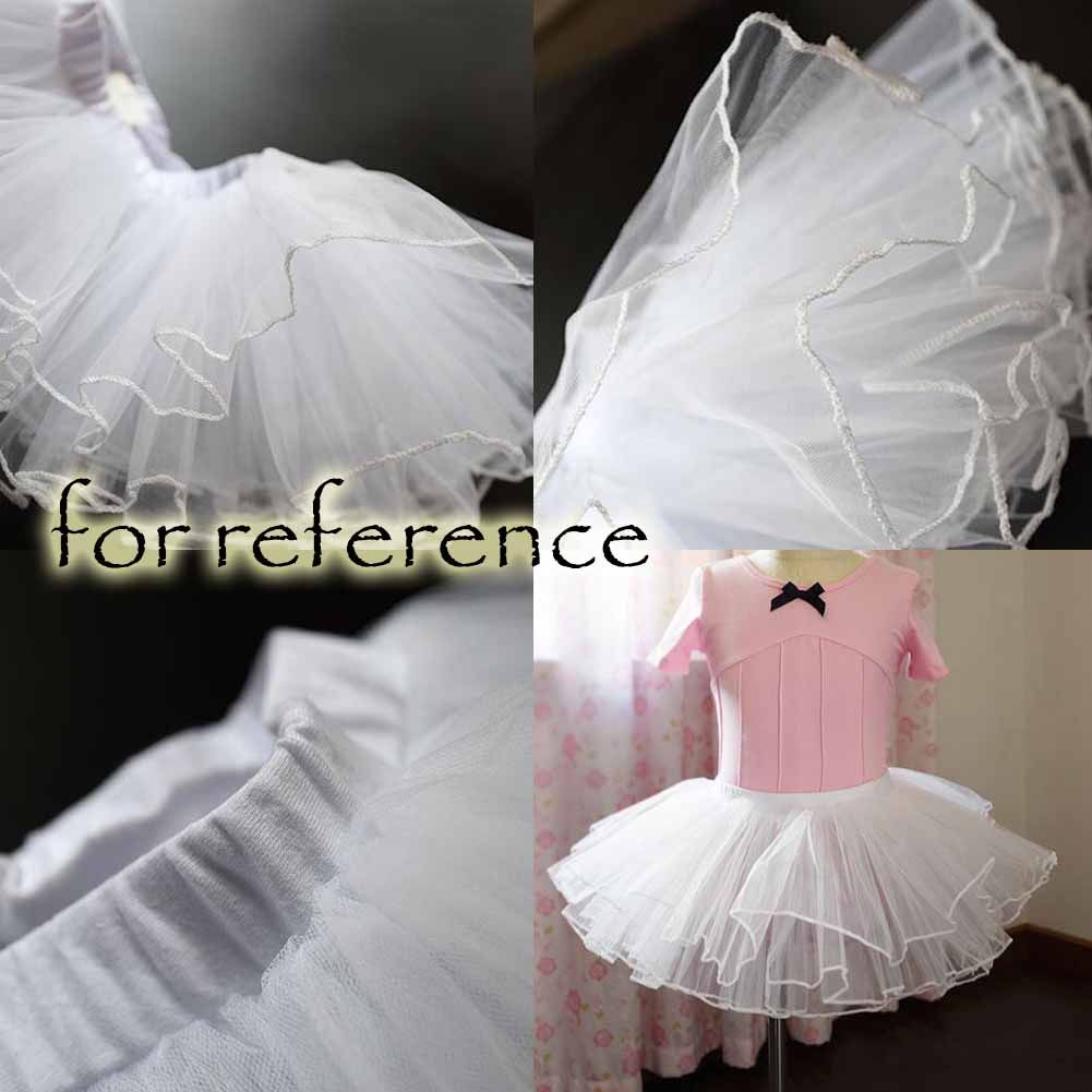 Kids 4-Layers Ballet Bubble Tutu Skirt for Girls Dance Party Costumes Prom Dress up , Purple 22cm