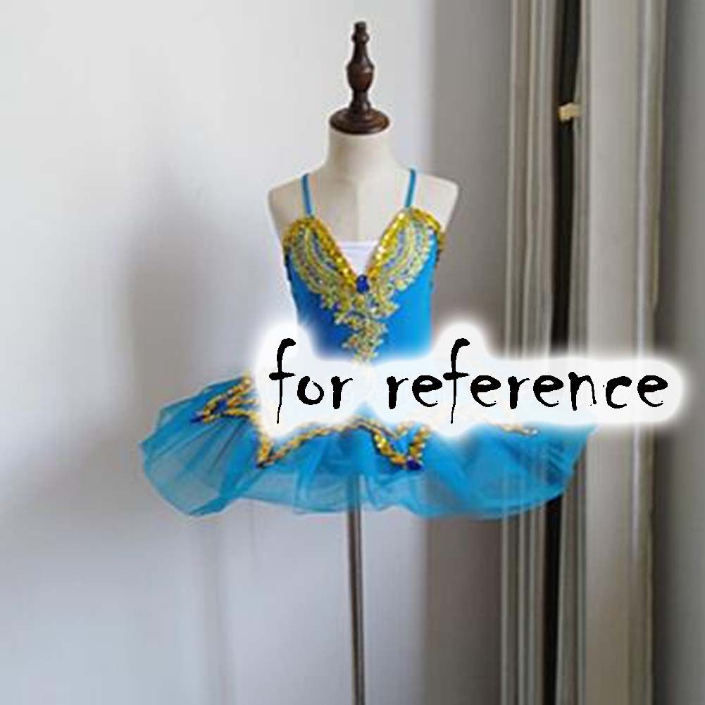 Blue Ballet Dress Kids Ballet Dance Tutu Dress Girls Ballet Dress Dance Costumes