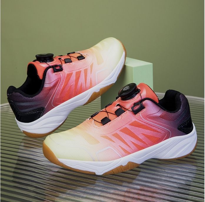 New seamless cutting process breathable shock absorption wear-resistant non-slip children's tennis badminton shoes Sports tennis shoes 30-41