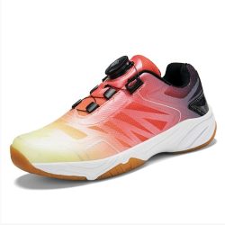 New seamless cutting process breathable shock absorption wear-resistant non-slip children's tennis badminton shoes Sports tennis shoes 30-41
