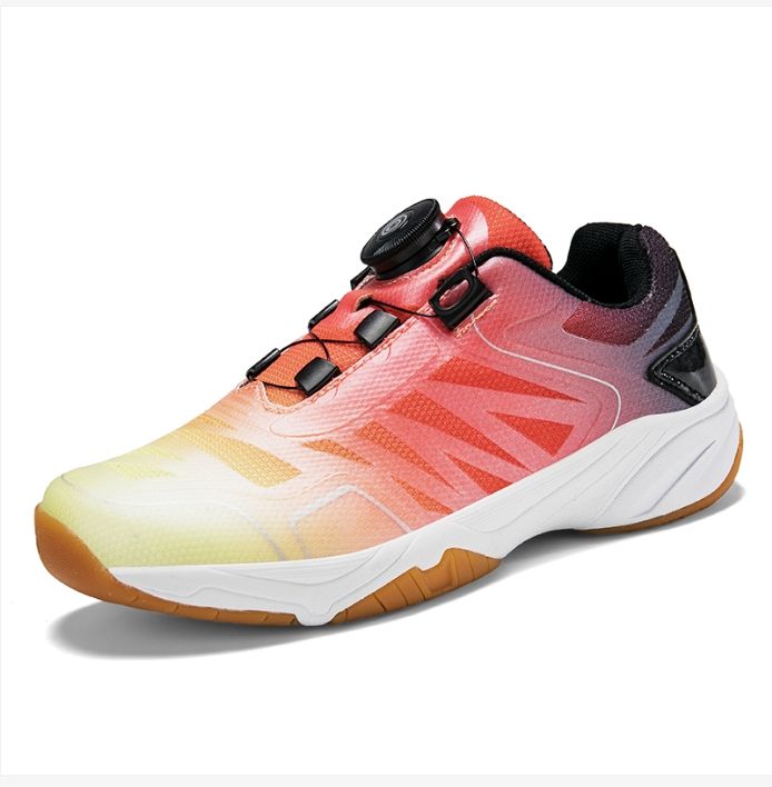 New seamless cutting process breathable shock absorption wear-resistant non-slip children's tennis badminton shoes Sports tennis shoes 30-41