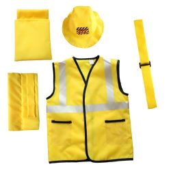 Kid's Worker Costumes Pretend Play Dress Up Set for Boys and Girls
